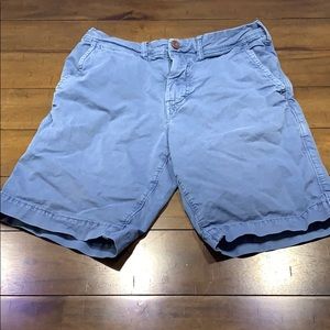 American Eagle Blue Khaki shorts